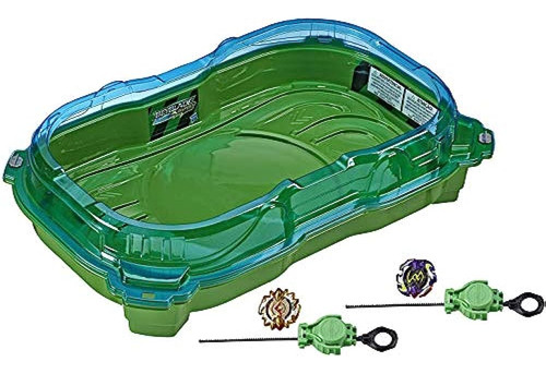 Beyblade Burst Turbo Slingshock Cross Collision Battle Set -