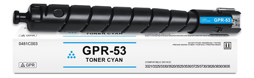 Toner Alternativo Cian P/canon Gpr53 Dx 3321 3325 3330 3520 