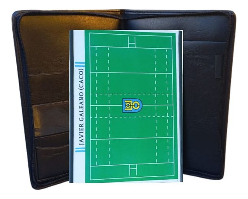 Pizarra Tactica Rugby Personalizada Magnética + Carpeta