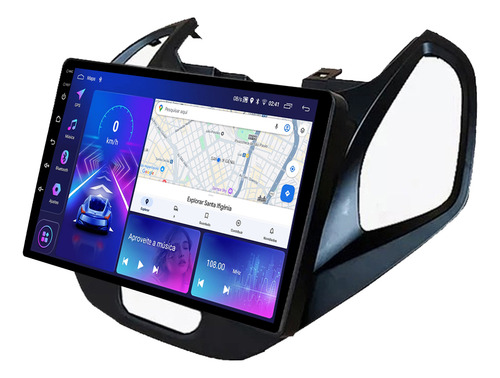 Multimidia Ford Ka 19/21 9p Android Auto Carplay 32gb