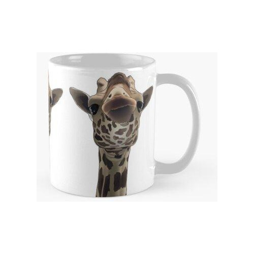 Taza Jirafa Reticulada Calidad Premium