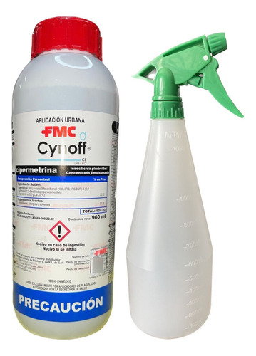 Cynoff 960 Ml Controla Chinche Cucaracha + Atomizador Gratis