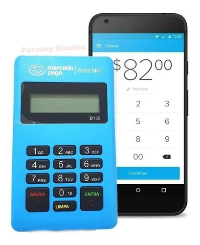 Kit 20 Máquina Maquininha Point Mini Cartão Débito E Crédito