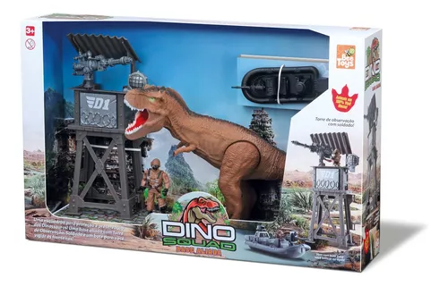 Boneco Dinossauro Tiranossauro Rex T-REX 19cm Cometa