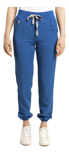 Pantalón Mujer Scorpi Active Azul Rey - Uniformes Clínicos