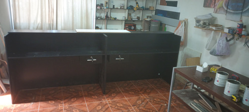 Mueble De Recepción Con Luz Led