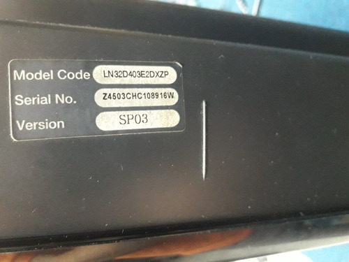 Imagen 2 de 2 de Televisor 32 Pulgadas Samsung