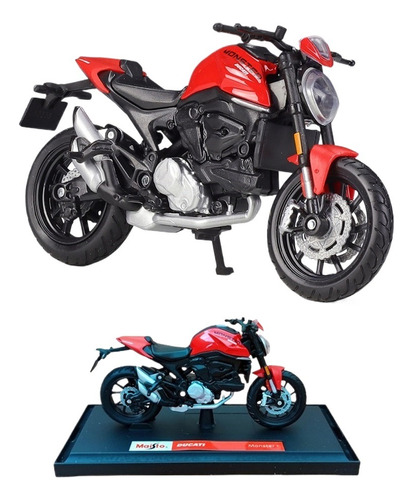 Maisto Ducati Monster+ Miniatura Metal Motocicletas 1/18