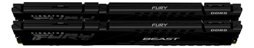 Kingston Fury Beast 32 Gb (2 X 16 Gb) Ddr5 Cl40 Dimm De 5...