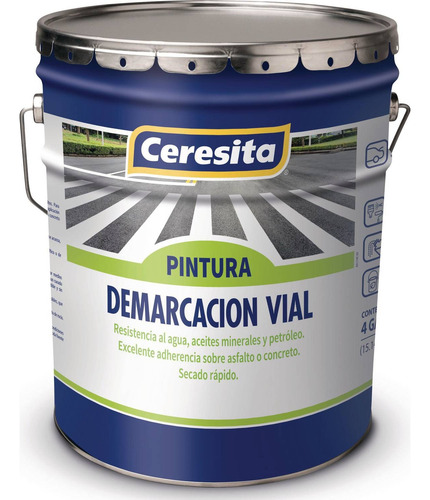 Pintura De Alto Tráfico Contrastante 1 Gl Amarillo