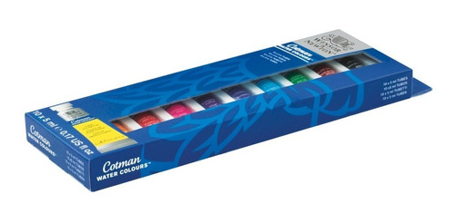 Set Acuarela Cotman Winsor & Newton 10 Colores 5ml.