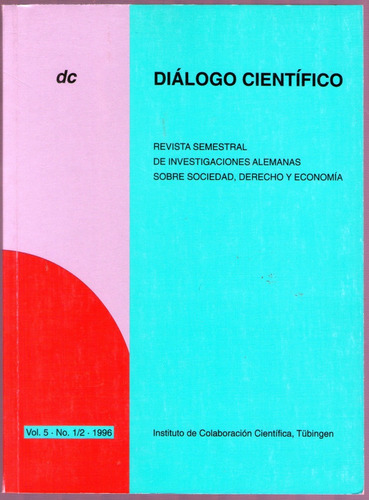 Dialogo Cientifico Revista De Investigaciones Alemanas 1996