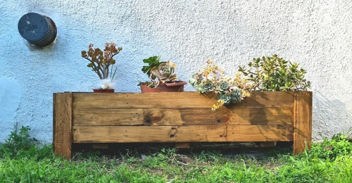 Imagen 4 de 7 de Cajones De Madera : Huerta / Macetero 1 M Taller Solidario!!