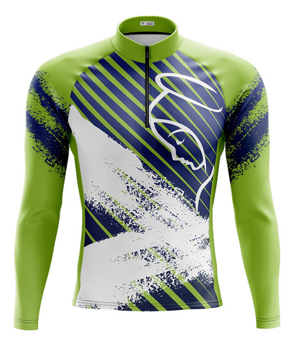 Camisa Ciclismo M.longa Nossa Sra Aparecida *12xs/juros*