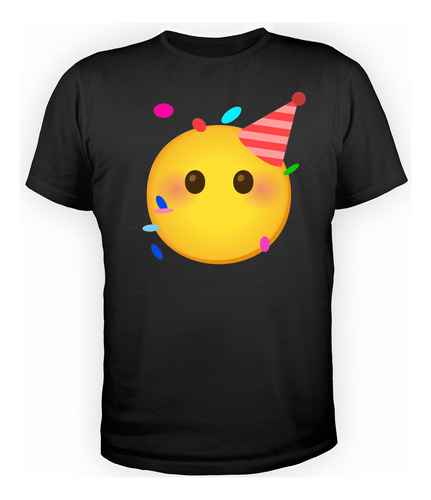 Playera Emoji Fiesta - Camiseta Celebración Emoji