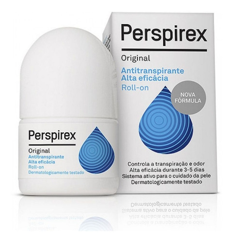 Desodorante Roll-on Antiperspirante Perspirex Original 20ml