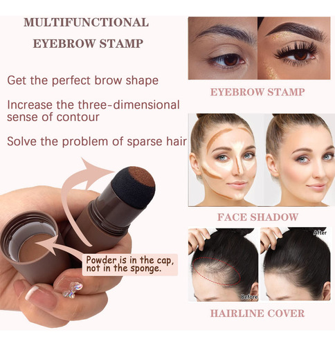 Kit De Estampado De Cejas Duradero En Un Solo Paso Con Plant