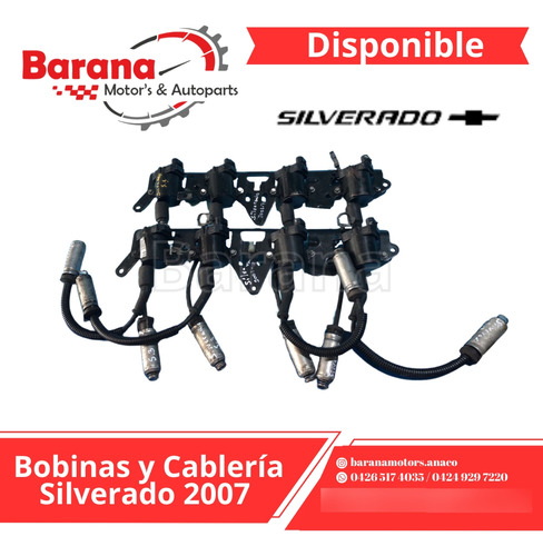 Bobinas Y Cableria Silverado 2007