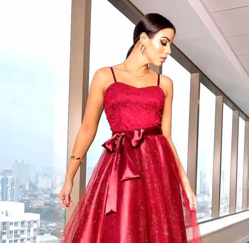 Vestido 15 Anos Vermelho Debutante MercadoLivre