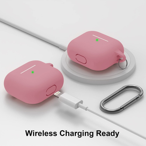Imagen 4 de 11 de Funda Para AirPods 3era Gen Rosa