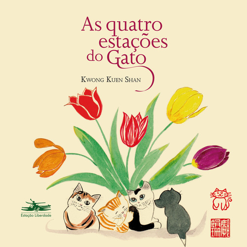 As Quatro Estações Do Gato, De Shan, Kwong Kuen. Editora Estação Liberdade, Capa Mole Em Português
