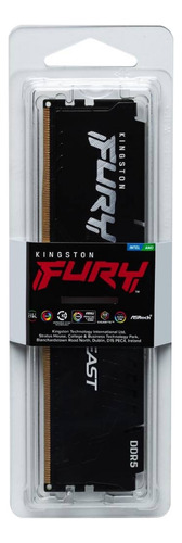 Memoria Ram Kingston Fury Beast Expo 8gb Ddr5 5600mhz Cl36