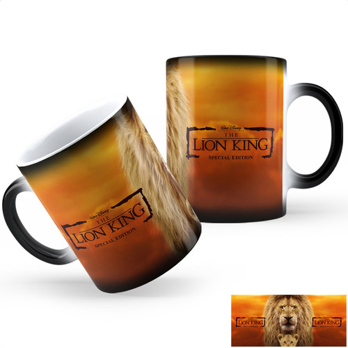 Taza Mágica Rey Leon Af Calidad