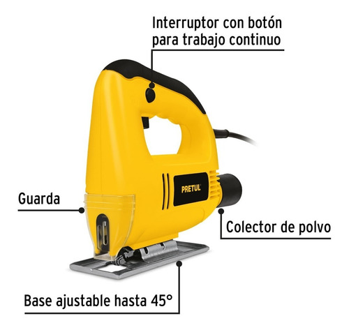 Kit Sierra + Caladora C/seguetas + Lijadora C/lijas, Pretul