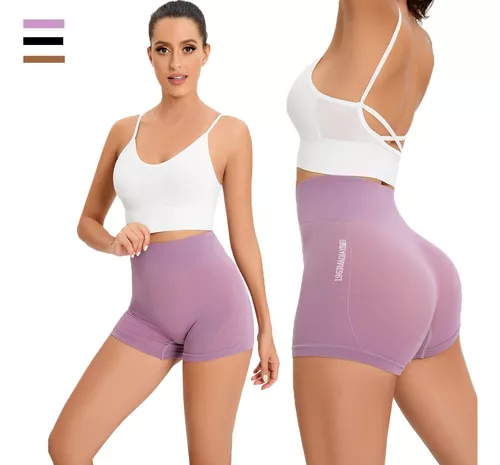 Ropa Deportiva Para Mujer Gym Yoga Shorts +top 2pcs