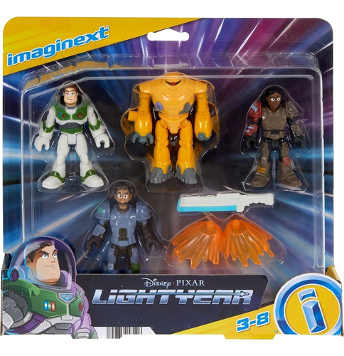 Imaginext Lightyear Zap Patrol Multipack Lightyear