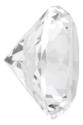 F Pedra De Diamante Sintético Grande Strass Vidro