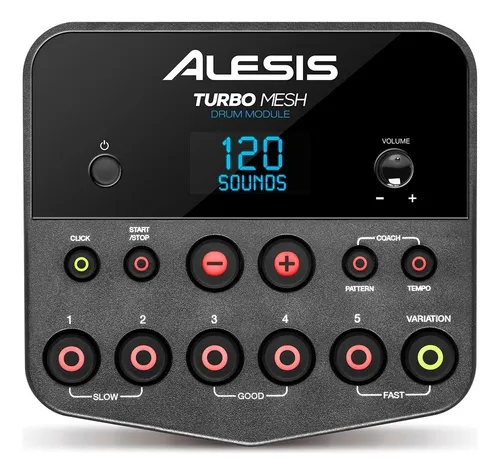 Bateria Electronica Alesis Turbo Mesh Kit Color Negro