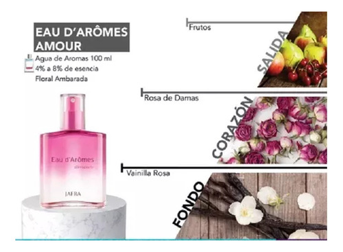Perfume Eau D'arômes Amour Agua De Aromas Jafra