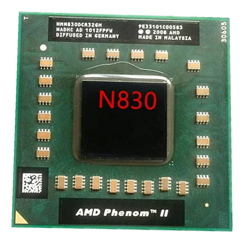 Hegem Amd Phenom Ii Movil Triple Nucleo N830 2.1 Ghz Cpu S1