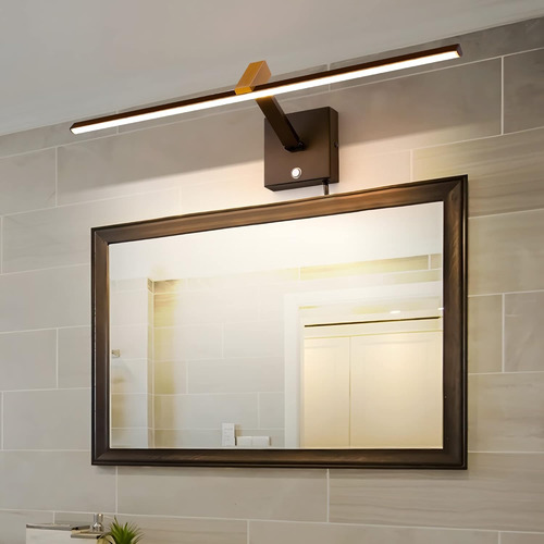 Lámpara Led Regulable Para Espejo De Baño, Lámpara De Tocado