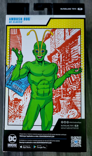 Ambush Bug Classic Dc Multiverse Mcfarlane Toys Sellado. (Usado)