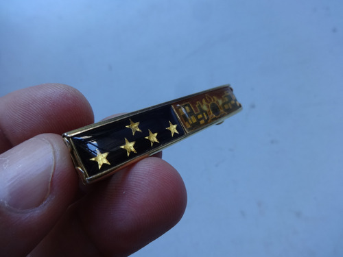 Militaria Antiguo Escudo Pin Bomberos Antiguo Barra Especial (Usado)