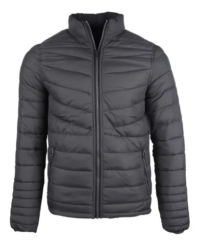 Chamarra Hombre American Leader Corte Cl sico Forro Afelpado 829