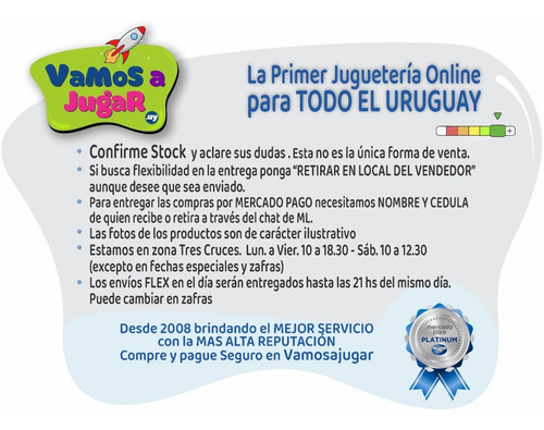 Imagen 2 de 4 de Hamaca Para Bebé, Niños Y Niñas - Juguetes Vamos A Jugar