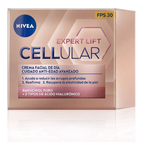 Crema Facial De Dia Nivea Cellular Expert Lift 50 Ml