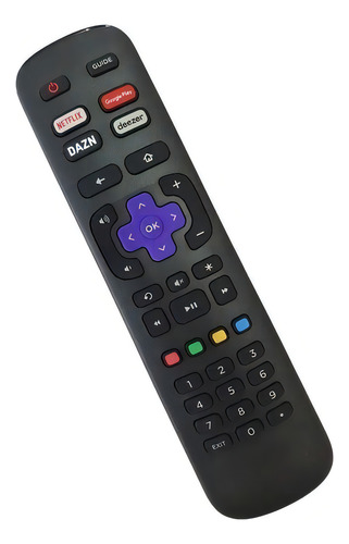 Controle Para Smart Tv Aoc Roku L22w631 L22w731 Compatível