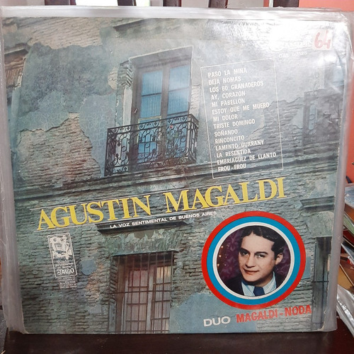 Vinilo Agustin Magaldi La Voz Sentimental Duo Magaldi Noa T1