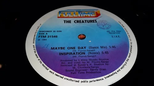 The Creatures Maybe One Day Tapa Gatefold Vinilo Maxi 1984 (Usado)