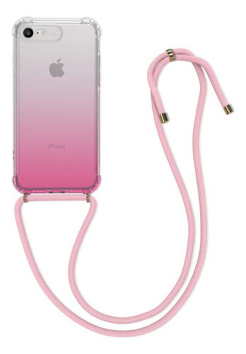 Kwmobile - Carcasa Para iPhone 7/8/se (2020), Color Rosa Osc