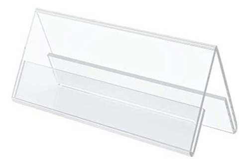 Display Prisma De Mesa Acrilico Similar 10x21 - 3 Pçs