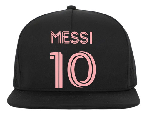 Gorra Plana Miami Messi 10 Snapback Reflective