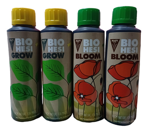 Fertilizantes Pack 1 Litro Bio Hesi Grow + Bloom