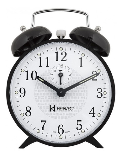 Reloj Despertador Mecánico Herweg