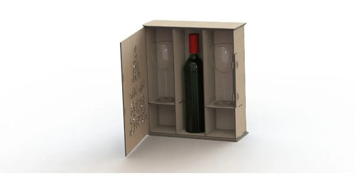 +50 Vectores Cajas Vinos Corte Laser Cnc Mdf