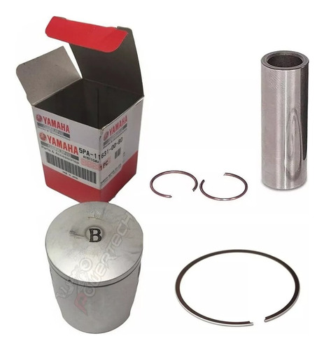 Kit Piston B Aros Trabas Perno Original Yamaha Yz 85 02 - 18